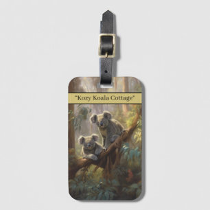 Koala Forest Dreams, custom  Luggage Tag
