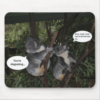 Koala fun mouse pad