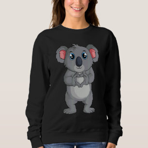 Koala   Girls Women Kids Toddler Sweatshirt