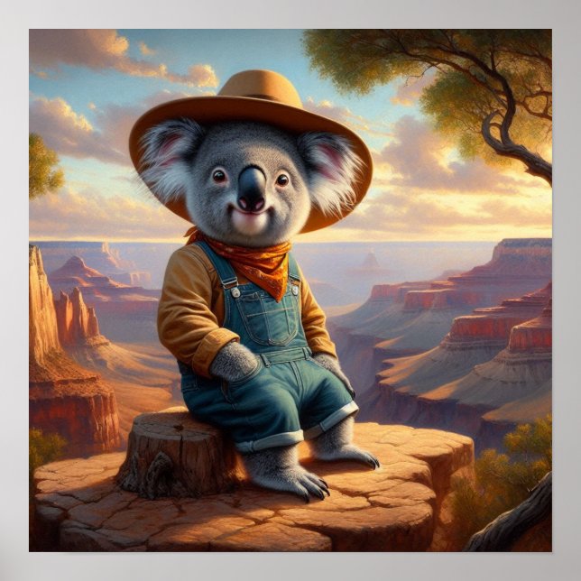 Koala Grand Canyon Poster (Front)