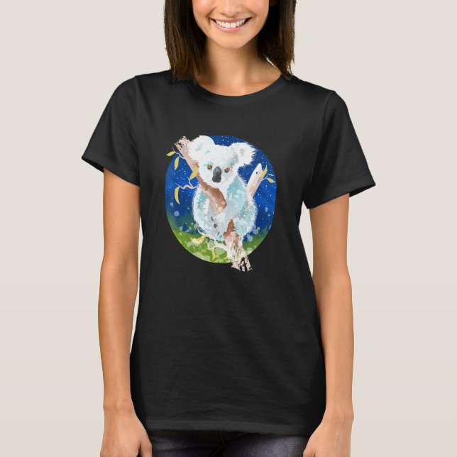Koala Graphic Women Koala T-Shirt (Front)