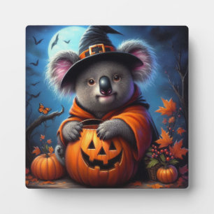 Koala Halloween Costume Plaque