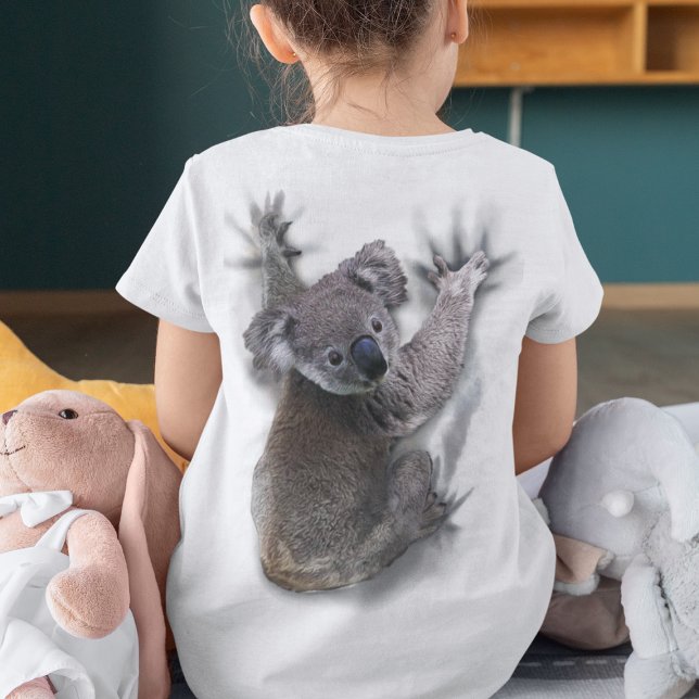 Koala Hang On Back Cute Bear Australia Animal T-Shirt (Creator Uploaded)