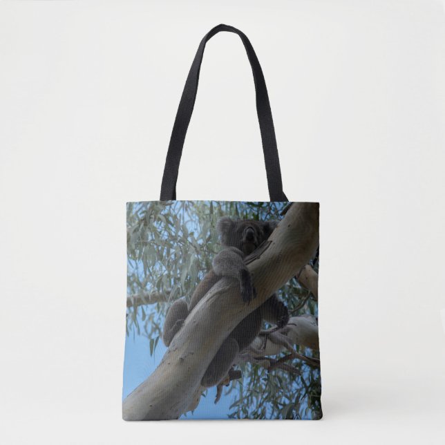 Koala in a tree Australia, Photo Tote Bag (Front)