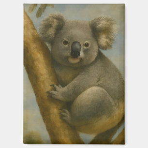 Koala in Quiet Light Magnet