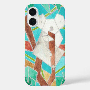 Koala in Tree Original Abstract Art iPhone 16 Case