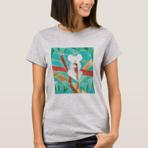 Koala in Tree Original Abstract Art T-Shirt