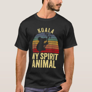 Koala Is My Spirit Animal - Australia Vintage Retr T-Shirt