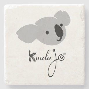 Koala Jo Marble Stone Coaster