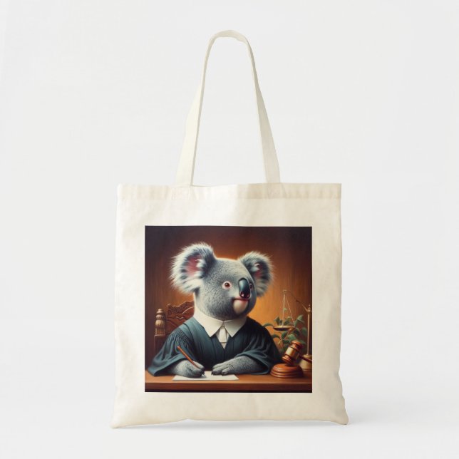 Koala Judge Tote Bag (Front)