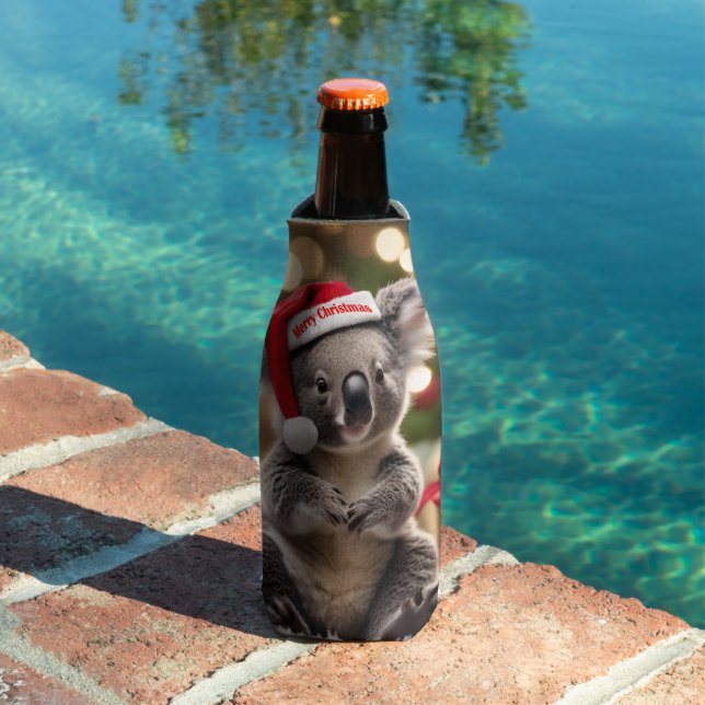 "Koala Kris Kringle: Christmas Down Under" Bottle Cooler (In Situ Pool)