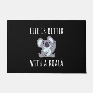 Koala - Life Is Better With A Koala Doormat