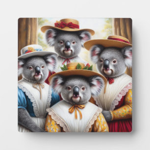 Koala Little Women Plaque