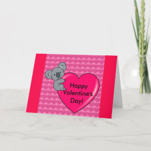 Koala Love Holiday Card