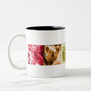 Koala Love Two-Tone Coffee Mug
