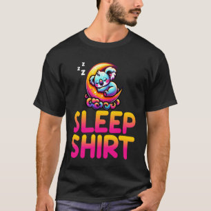 Koala Lover Gifts - Sleep Shirt Funny Sleeping Koa