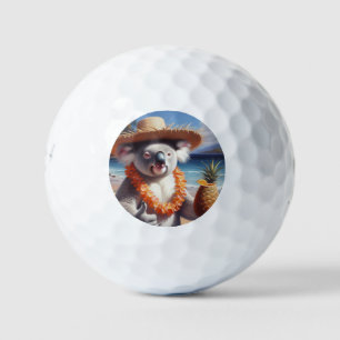 Koala Luau Golf Balls