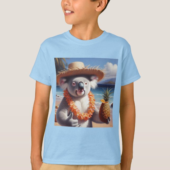 Koala Luau T-Shirt (Front)