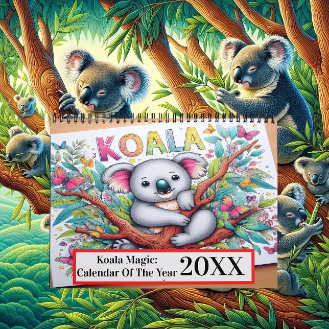Koala Magic: Calendar Of The Year 2025/2026  (Creator Uploaded)