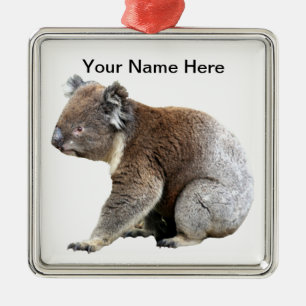 Koala Metal Tree Decoration
