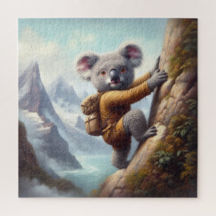 Koala Mountain Climbing Jigsaw Puzzle