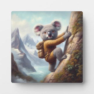 Koala Mountain Climbing Plaque