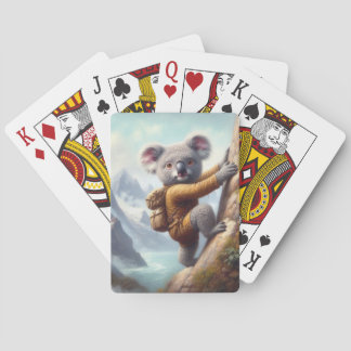 Koala Mountain Climbing Playing Cards