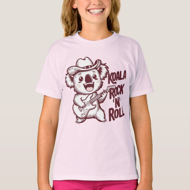 Koala music Rock'n'roll T-Shirt (Front)