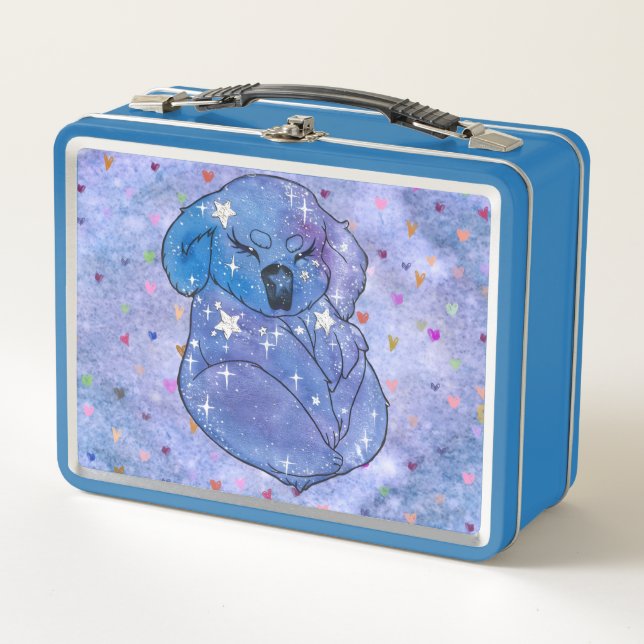 Koala named Seven Metal Lunch Box (Front)