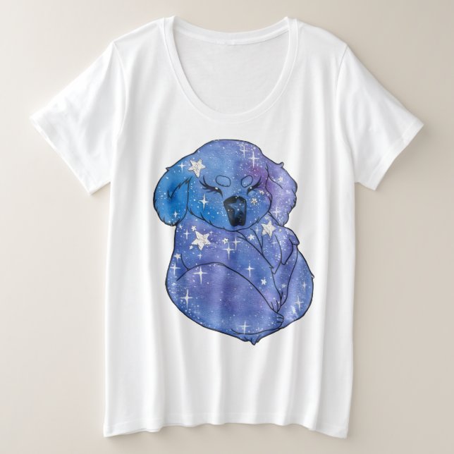 Koala named Seven Plus Size T-Shirt (Design Front)