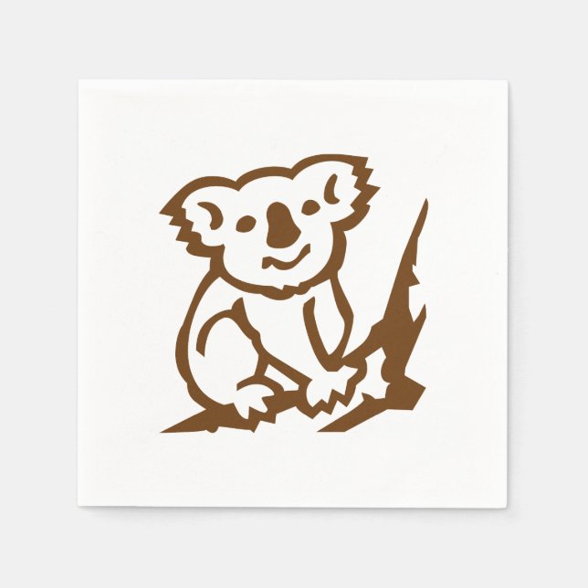Koala Napkin (Front)