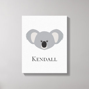 Koala Nursery Art print personalised