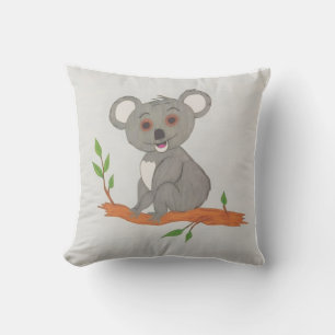 Koala on His Branch Cushion