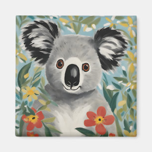 Koala Painting Magnet