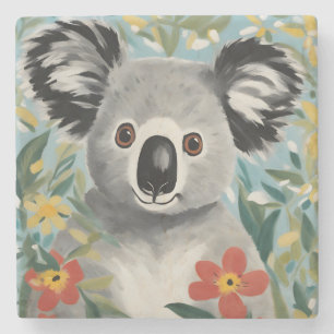 Koala Painting Stone Coaster
