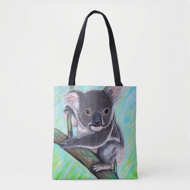 Koala Painting Tote Bag (Front)