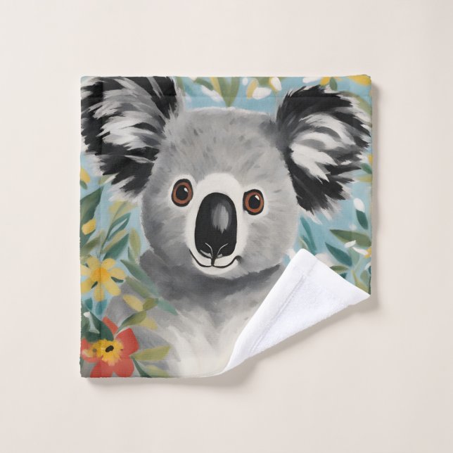 Koala Painting Wash Cloth (Wash Cloth)