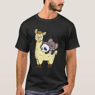 Koala Panda Llama Shirt Men Women Kids Panda Lover