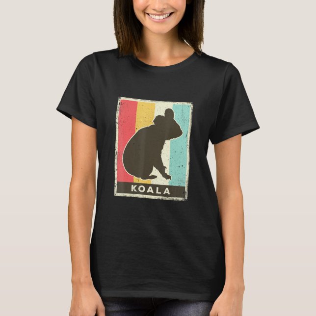 Koala   Poster Animal T-Shirt (Front)