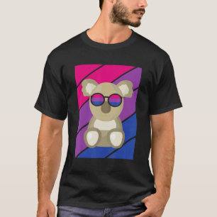 koala Pride Bisexual Flag LGBTQ Proud Ally Pride S T-Shirt
