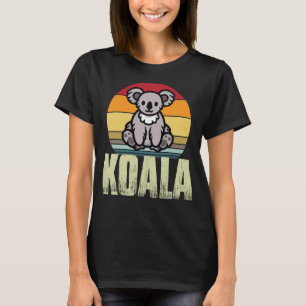 Koala Retro Vintage Cute Koala Bear Australia Koal T-Shirt