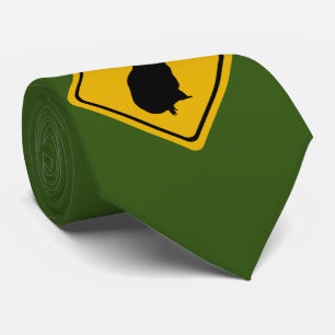 koala road sign tie