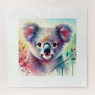 Koala Serenity 010924AREF109 - Watercolor Jigsaw Puzzle