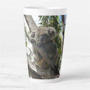 Koala - Sleeping Gift Tags Latte Mug