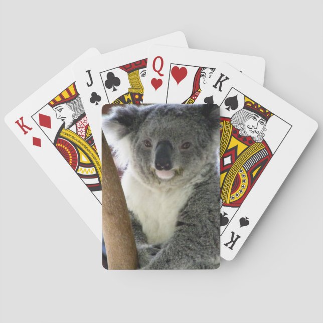 koala smile playing cards (Back)