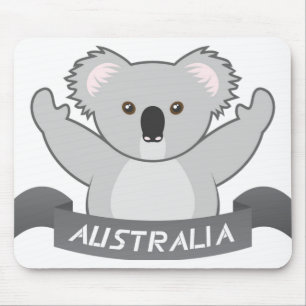 Koala Support Australia Wildlife Australia Strong Mouse Pad