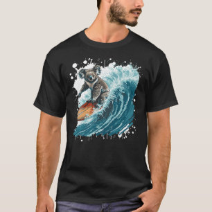 Koala Surfing Animal Sport Surfer T-Shirt
