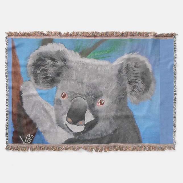 Koala throw blanket (Front)
