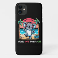 Koala Vibing on the Beach