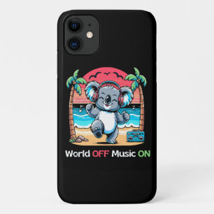 Koala Vibing on the Beach Case-Mate iPhone Case